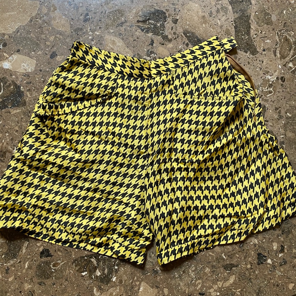 Houndstooth shorts